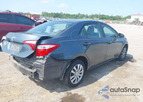 2015 Toyota Corolla Le from USA, damaged, VIN 2T1BURHE1FC477021